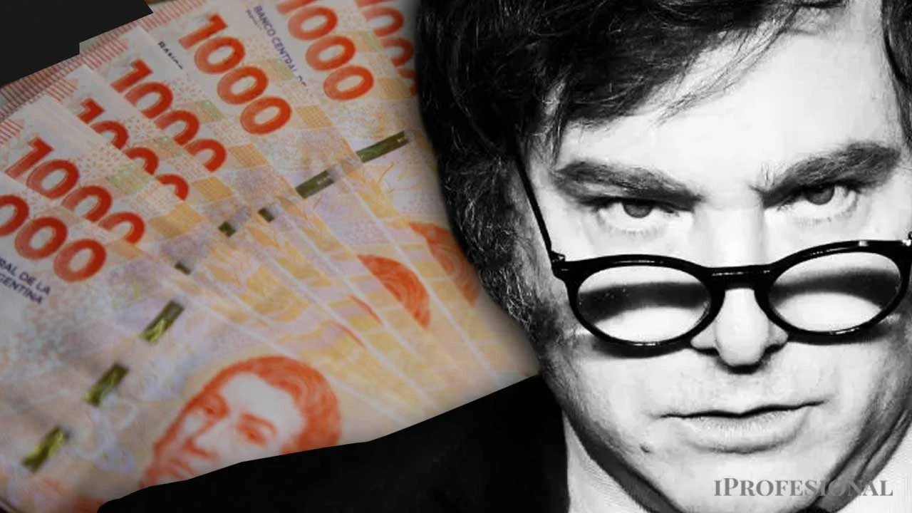 Javier Milei, pesos