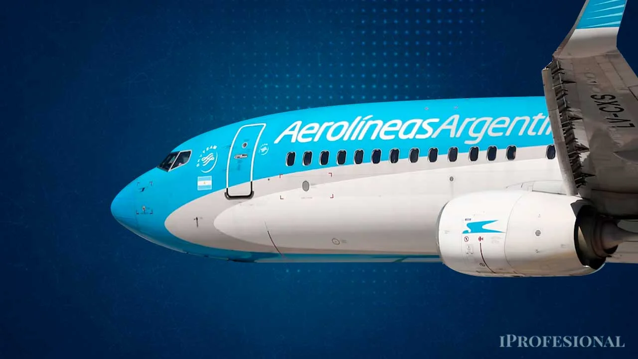 Aerolíneas Argentinas experimentó una pérdida de participación en el mercado de cabotaje en 2024