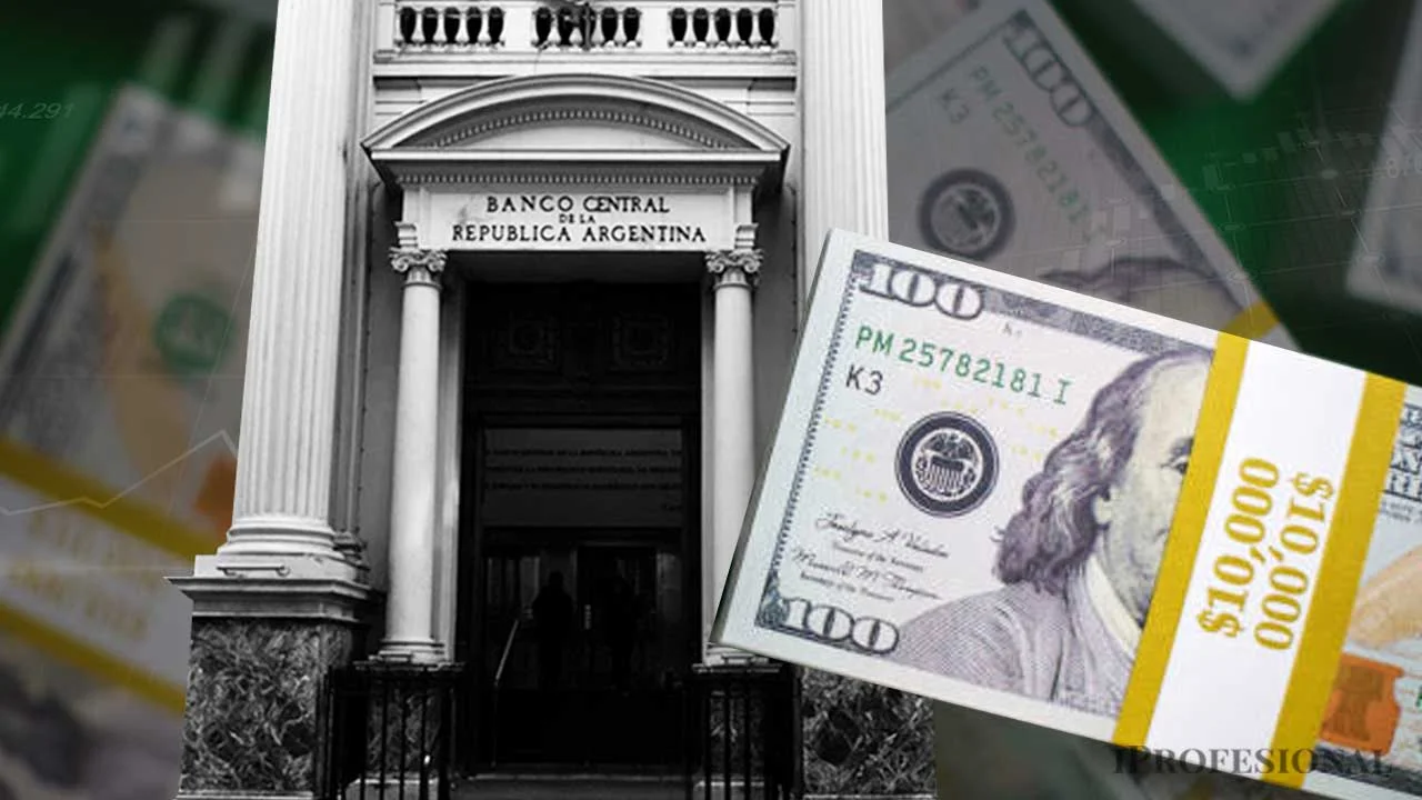 El BCRA logró compra semanal por u$s578,5 millones con el crawling al 1% mensual