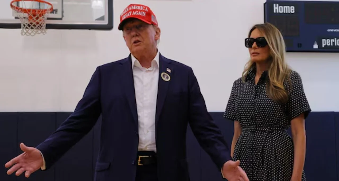 Donald Trump voto en Palm Beach Elecciones Estados Unidos