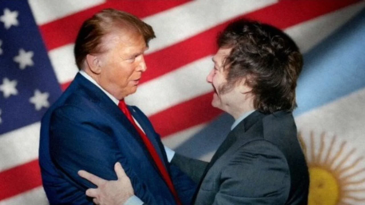 Javier Milei celebró victoria republicana de Donald Trump en EE.UU.