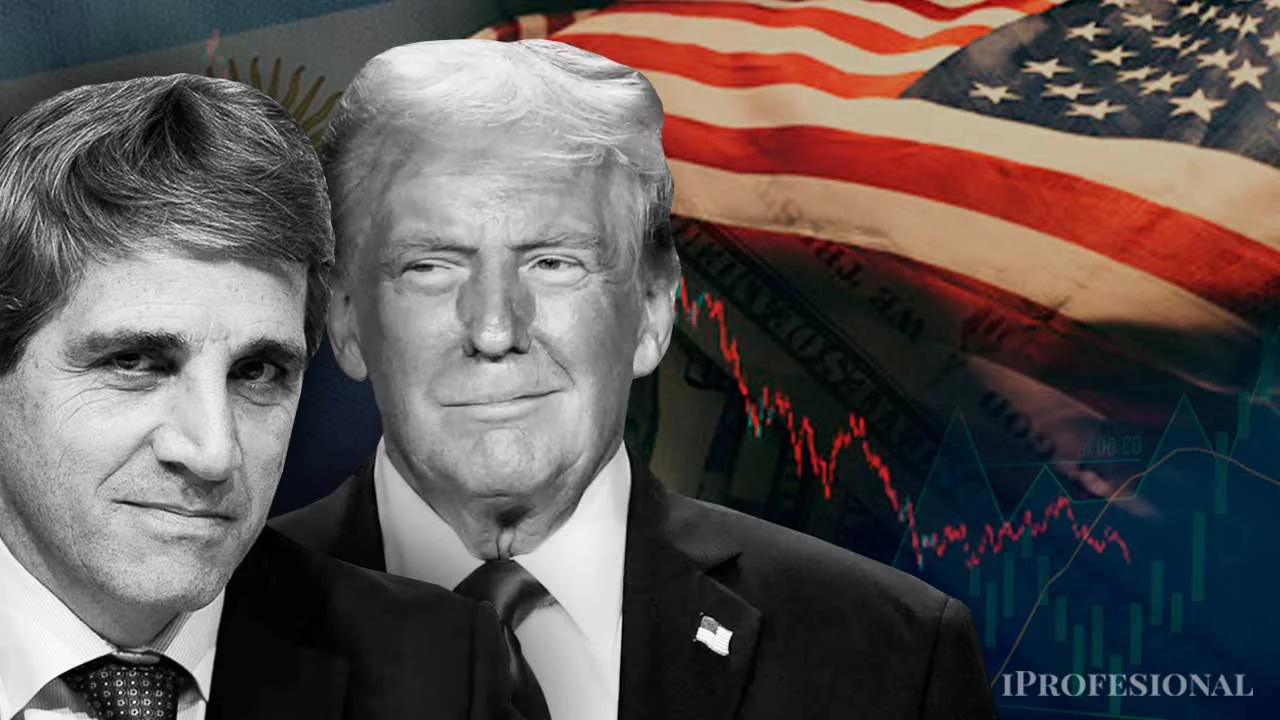 Luis Caputo, Donald Trump, Estados Unidos