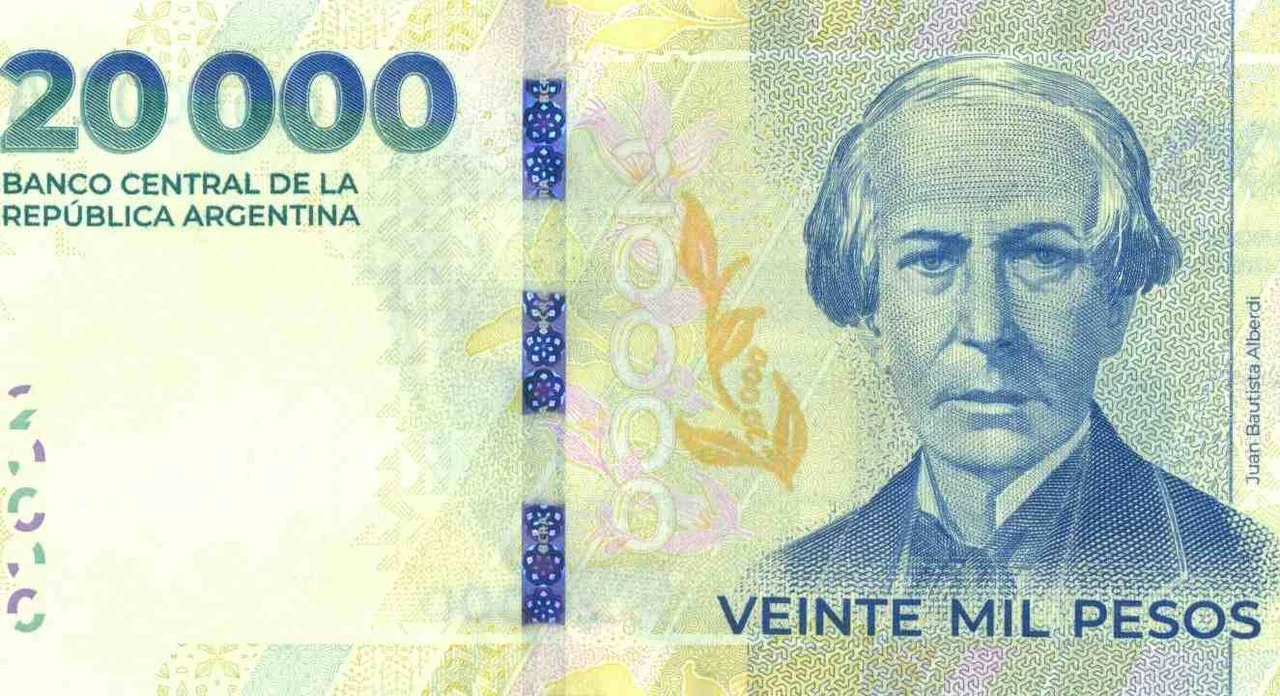 Debuta el billete de $ 20000 pero ya queda “viejo” y vale menos
