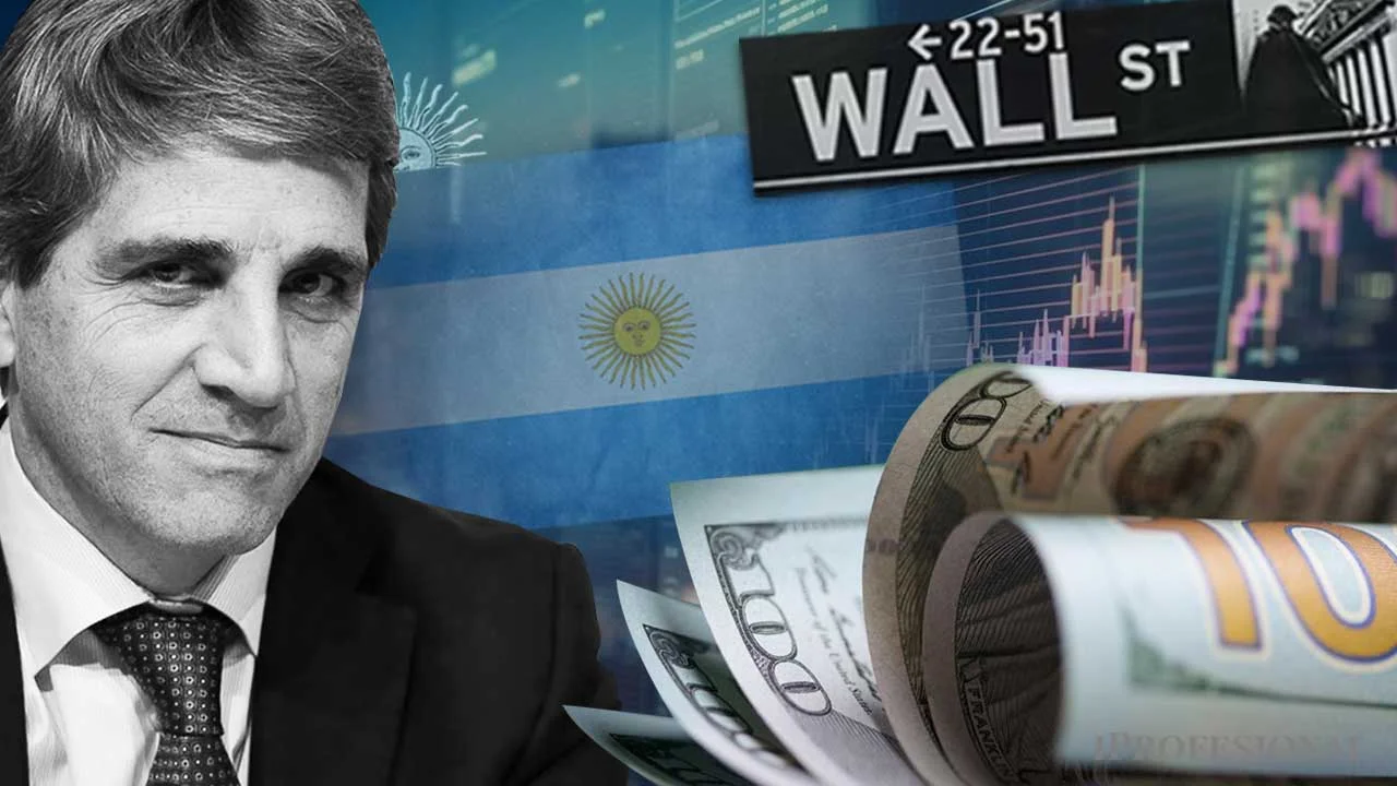 Luis Caputo envio un mensaje al mercado
