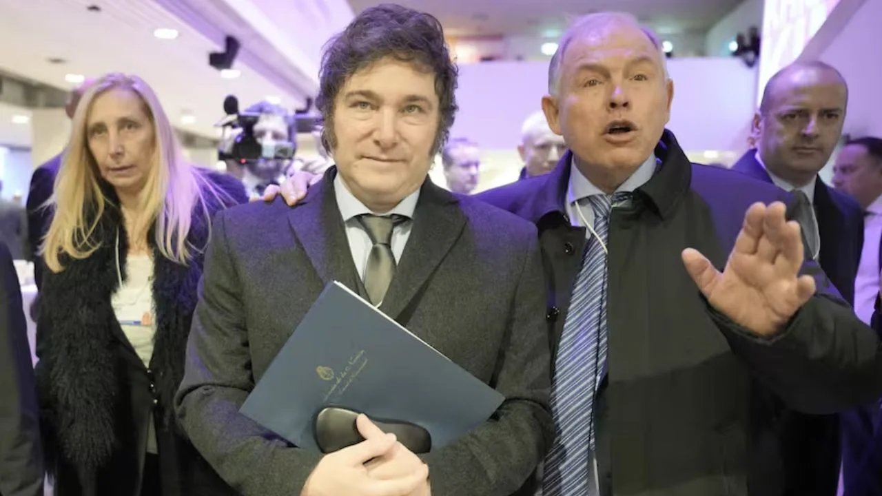 Javier Milei y Gerardo Werthein