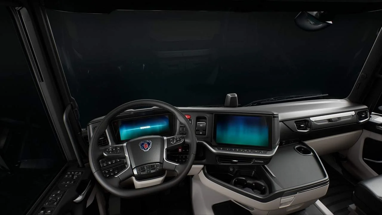 Scania renueva sus camiones con un panel digital inédito
