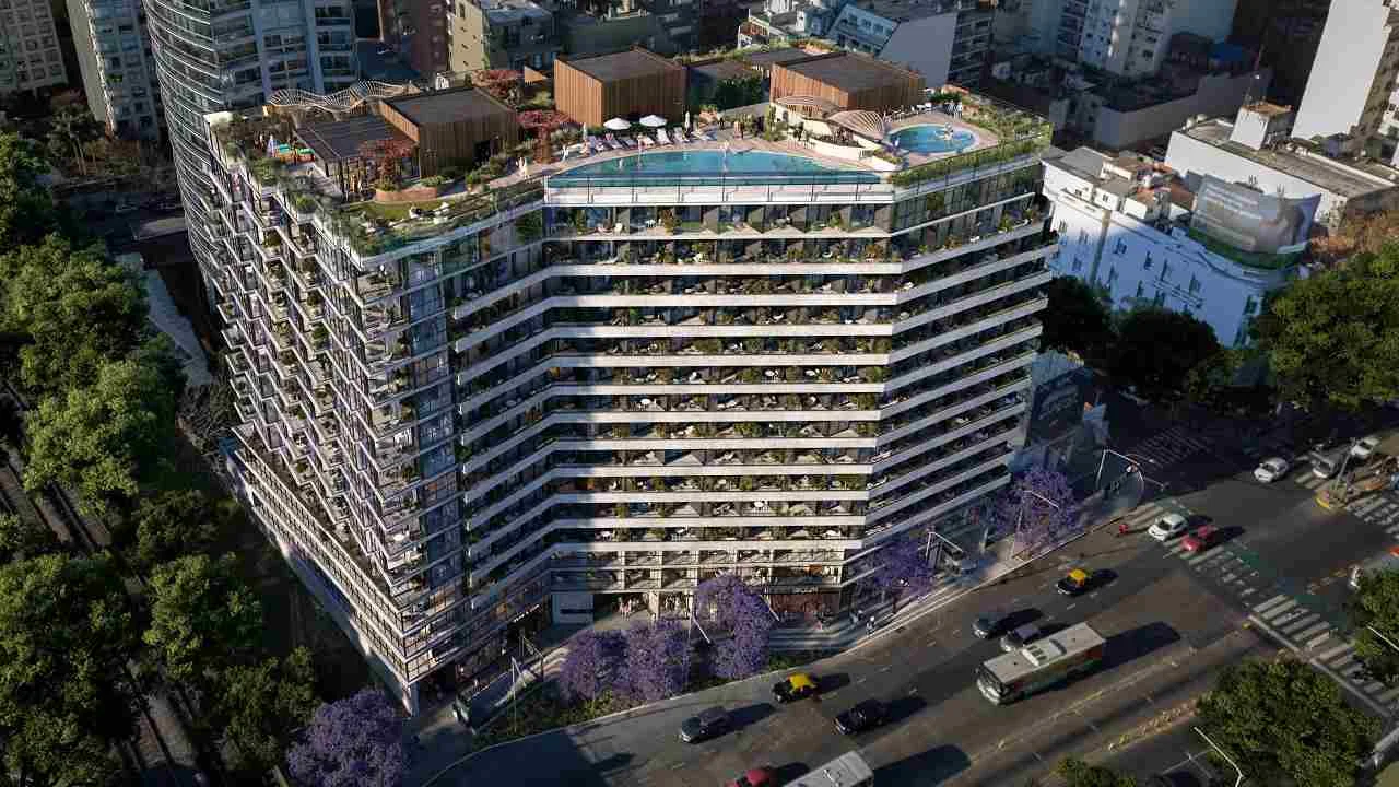 Cómo será la impactante "ciudad vertical" que se construye en el barrio de Palermo