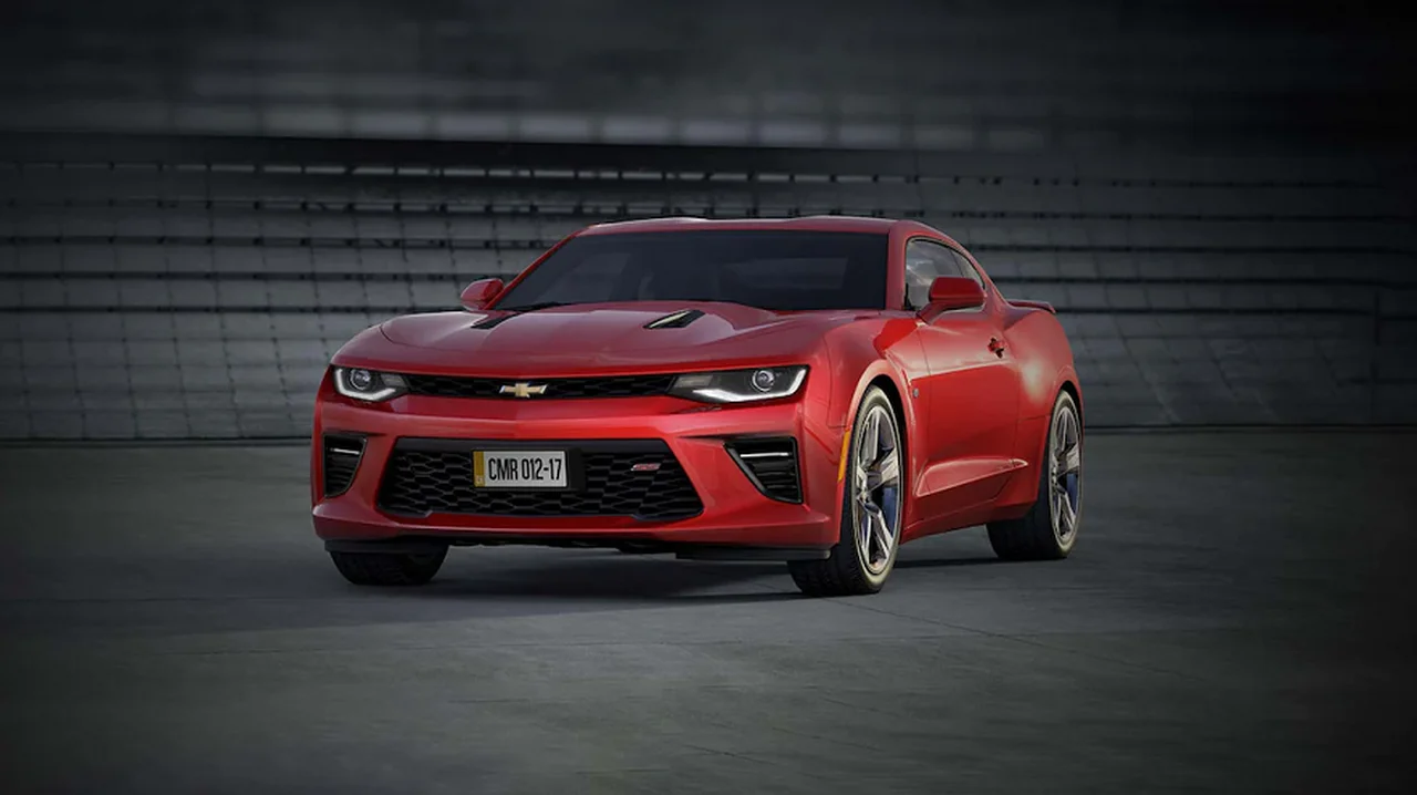 Juego De 4 Alfombrillas Lloyd Mats Para Chevrolet Camaro (1993-2002) - Classic Loop, Logo Rojo Bordado