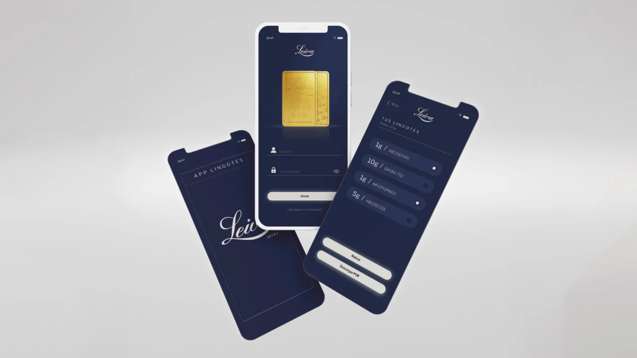 Inversiones: la innovadora aplicación de Leiva Joyas para almacenar lingotes en su joyería