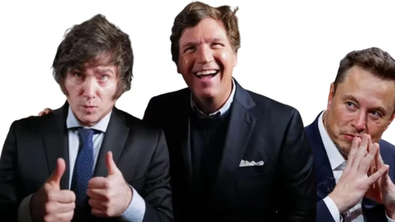 La entrevista de Carlson a Javier Milei destronó a la de Donald Trump y hasta cautivó a Elon Musk