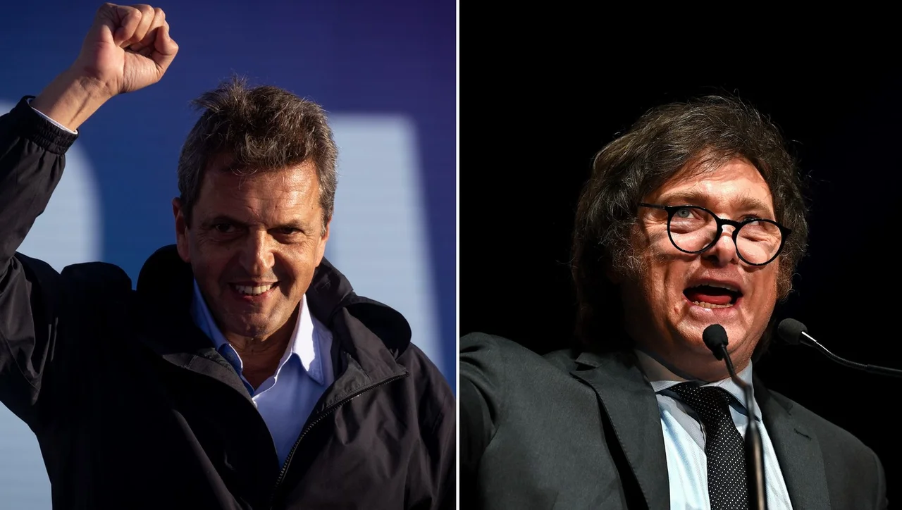 El último debate presidencial: estos fueron los mejores memes de Sergio Massa y Javier Milei