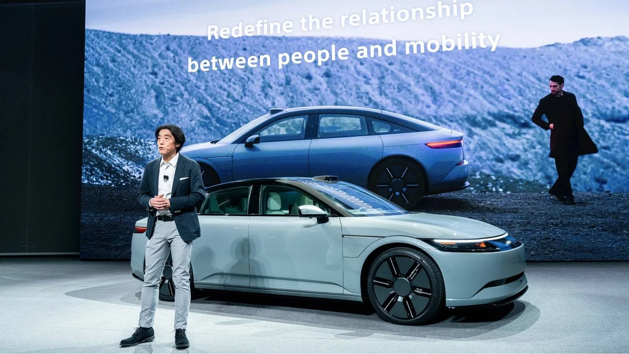 Honda y Sony se unen para crear un nuevo vehículo eléctrico que competirá con Tesla Model S