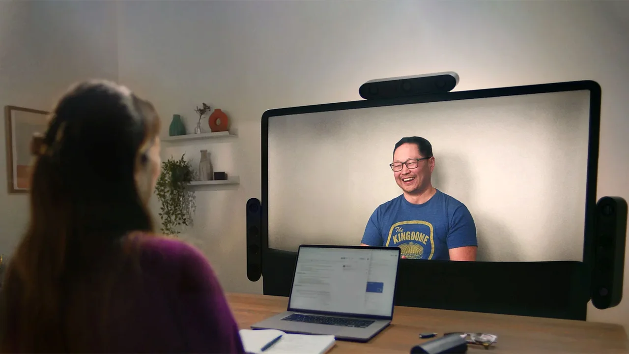 Exclusivo: probé el proyecto "secreto" de Google para hacer videollamadas híper realistas y te cuento cómo funciona