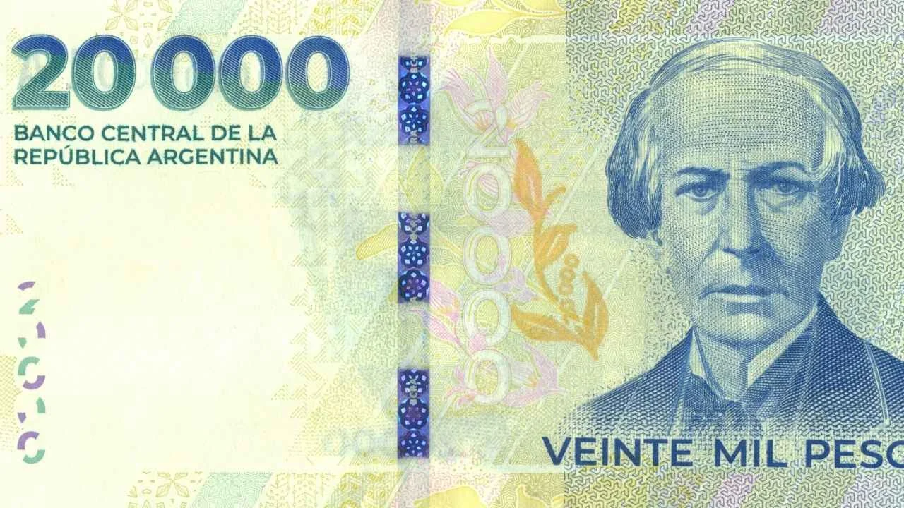 Comienza a circular el nuevo billete de $20.000: cómo es y qué medidas de seguridad trae