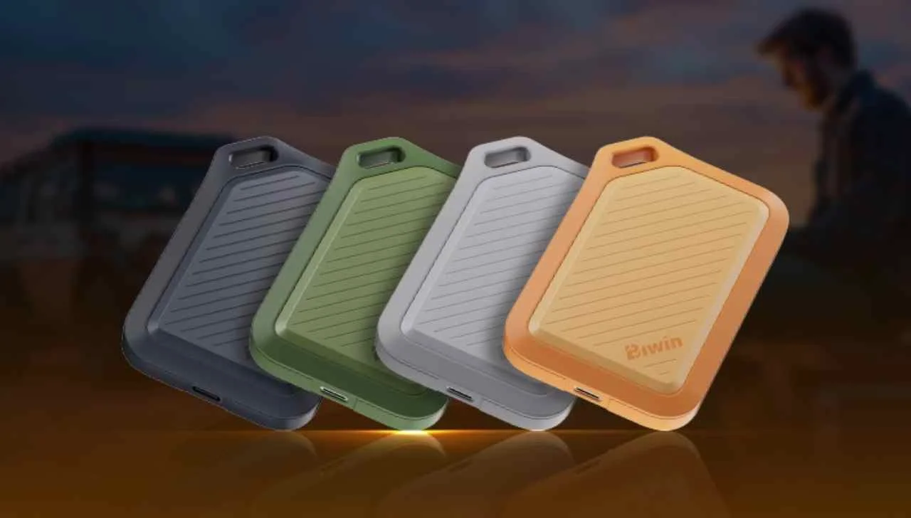 Biwin presentó un SSD portátil: capacidad, compatibilidad y dimensiones