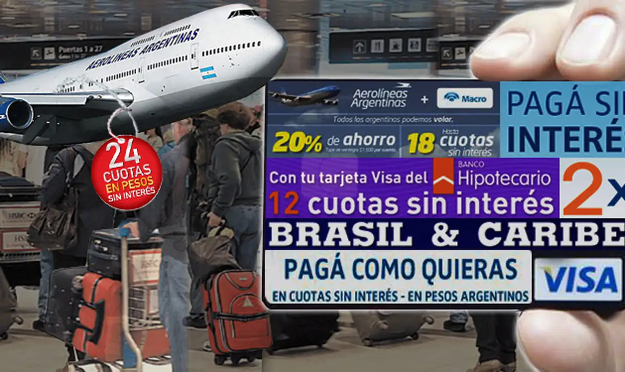 Nació el dólar "turista": aplican recargo del 20% a pasajes, paquetes y compras con tarjetas