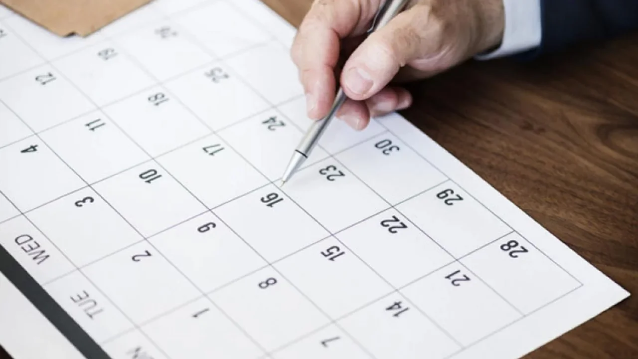 agenda feriado, calendario