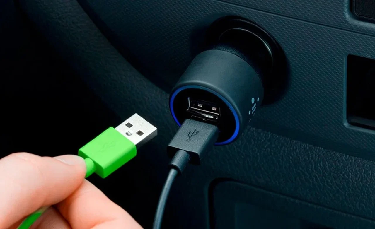 icono usb de dos colores