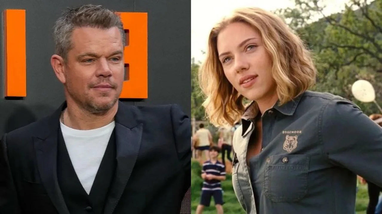 matt damon esposa beso