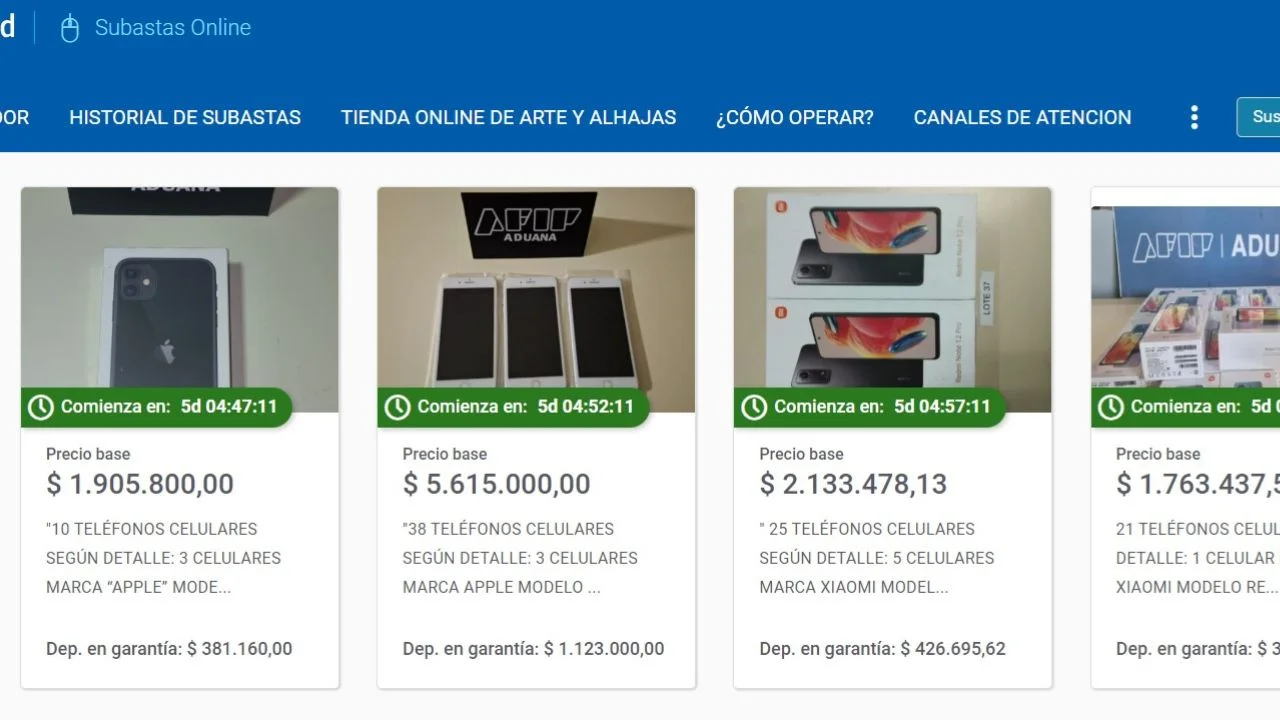 AFIP SUBASTAS