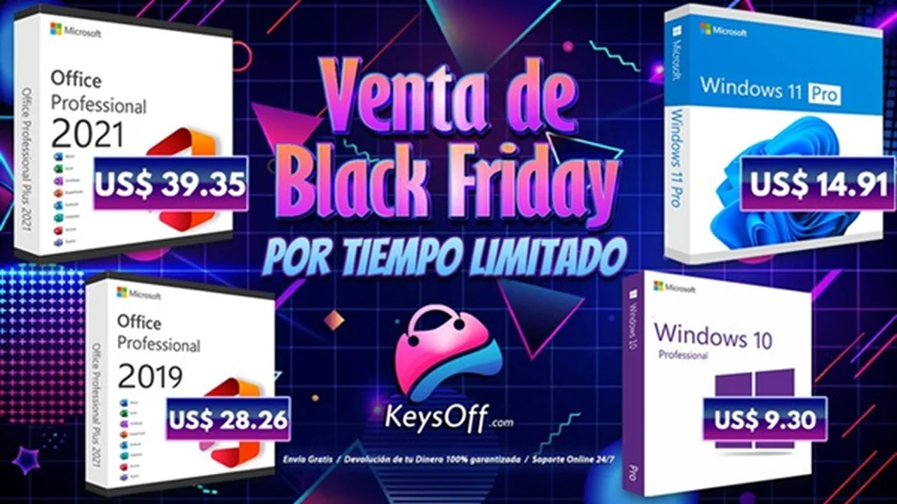 Actualizá tu PC con Microsoft Office y Windows 10 de por vida