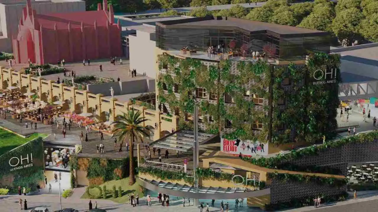 El nuevo shopping bioclimático de Recoleta tendrá 3 pisos y hasta una fuente de los deseos: cuándo abre