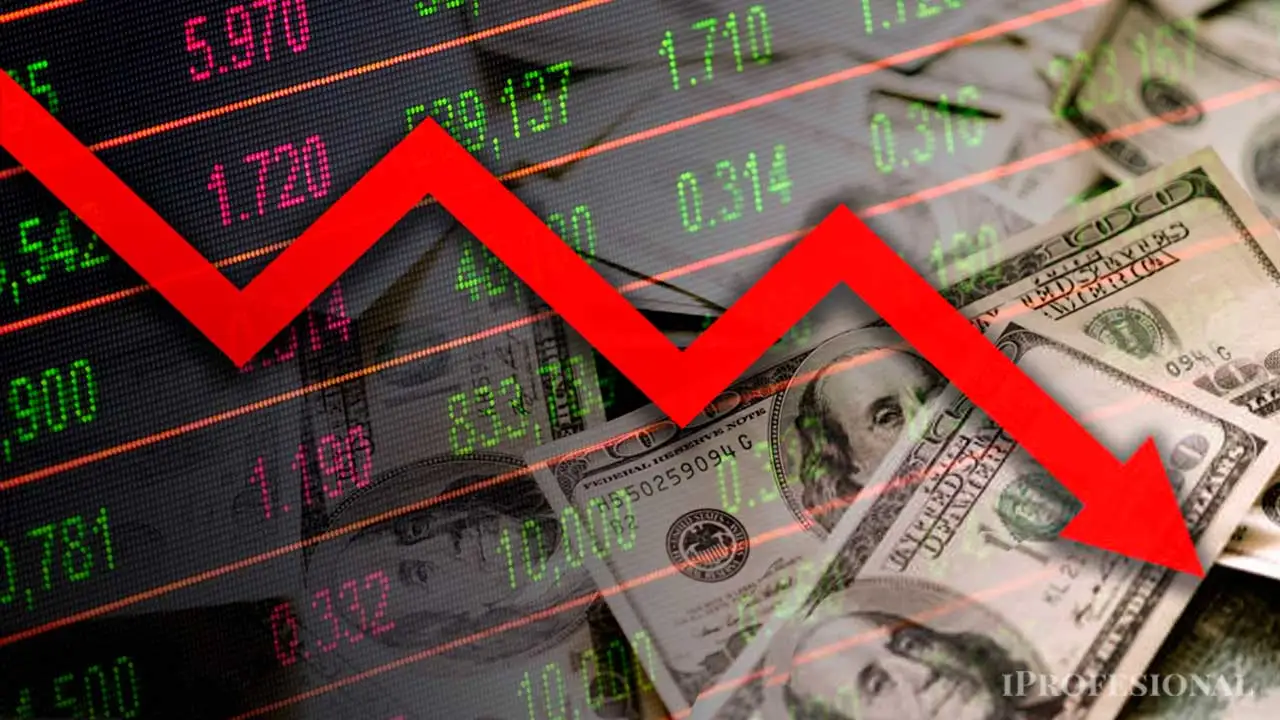 Mercados en rojo: acciones argentinas y bonos cayeron más de 5%, en medio de la fuerte tensión cambiaria