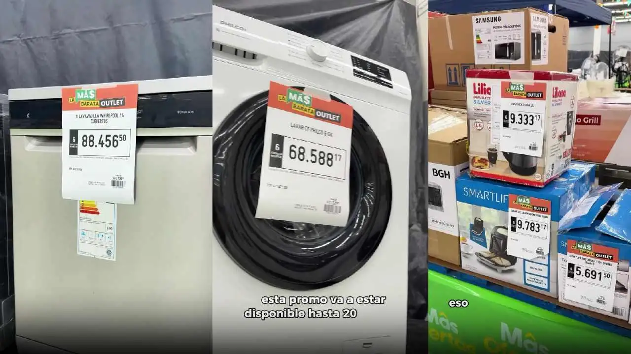 Un supermercado ofrece electrodomésticos a precios de outlet: cuáles son las mejores ofertas y dónde se pueden conseguir - Image 3