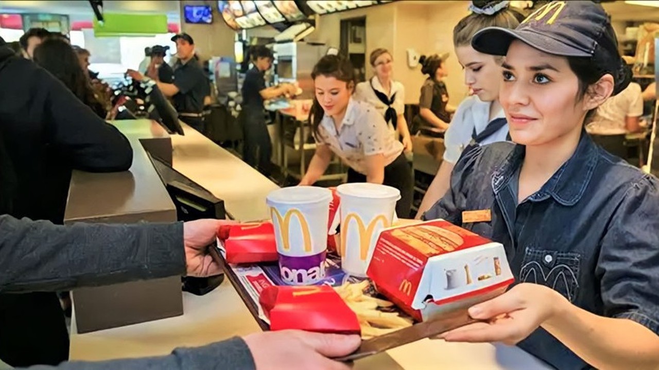 Cuánto cobra un empleado de McDonald’s, Burger King y Starbucks en octubre