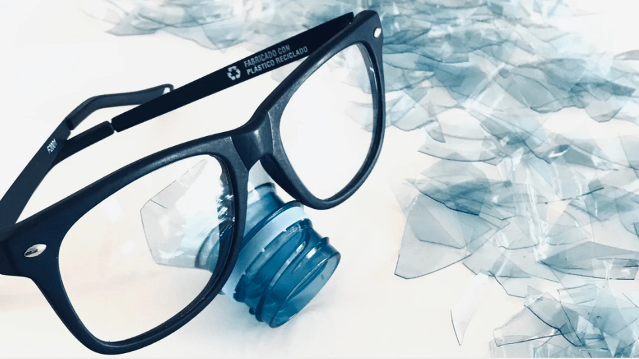 Sustentable Fabrica lentes con plastico reciclado y hoy exporta a 5 paises