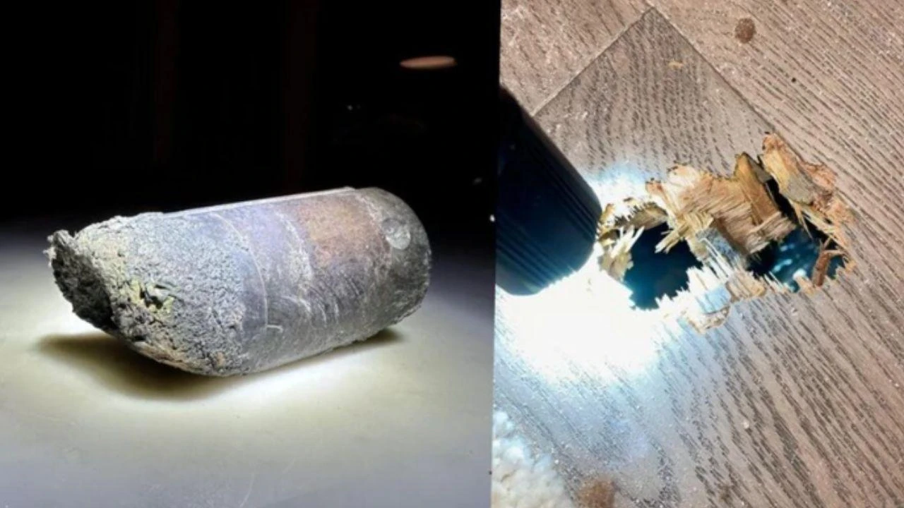 Un objeto atravesó el techa de una casa y la NASA confirmó de qué se ...