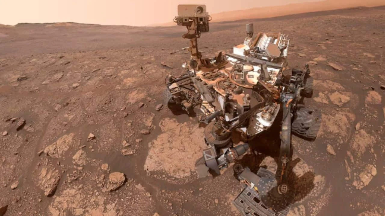 La NASA reveló una foto de una roca coral en Marte después de 13 años