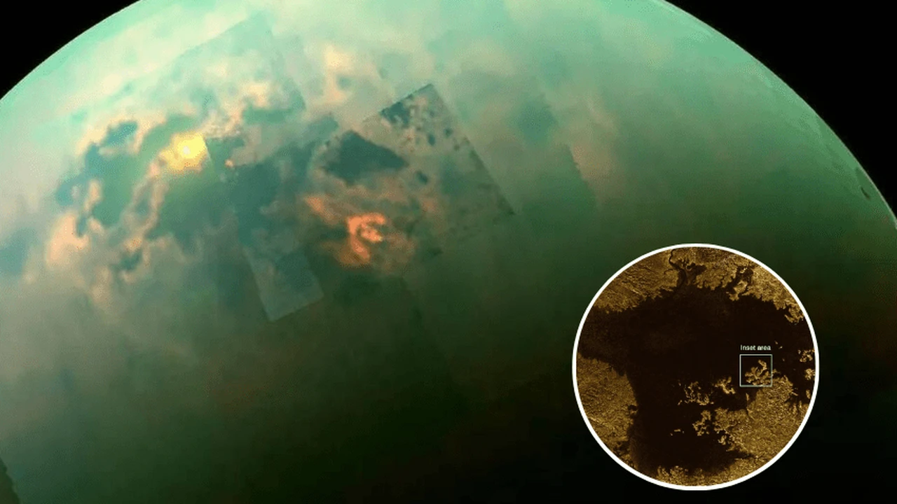El sorprendente hallazgo de la NASA en Titán, la luna más grande de Saturno