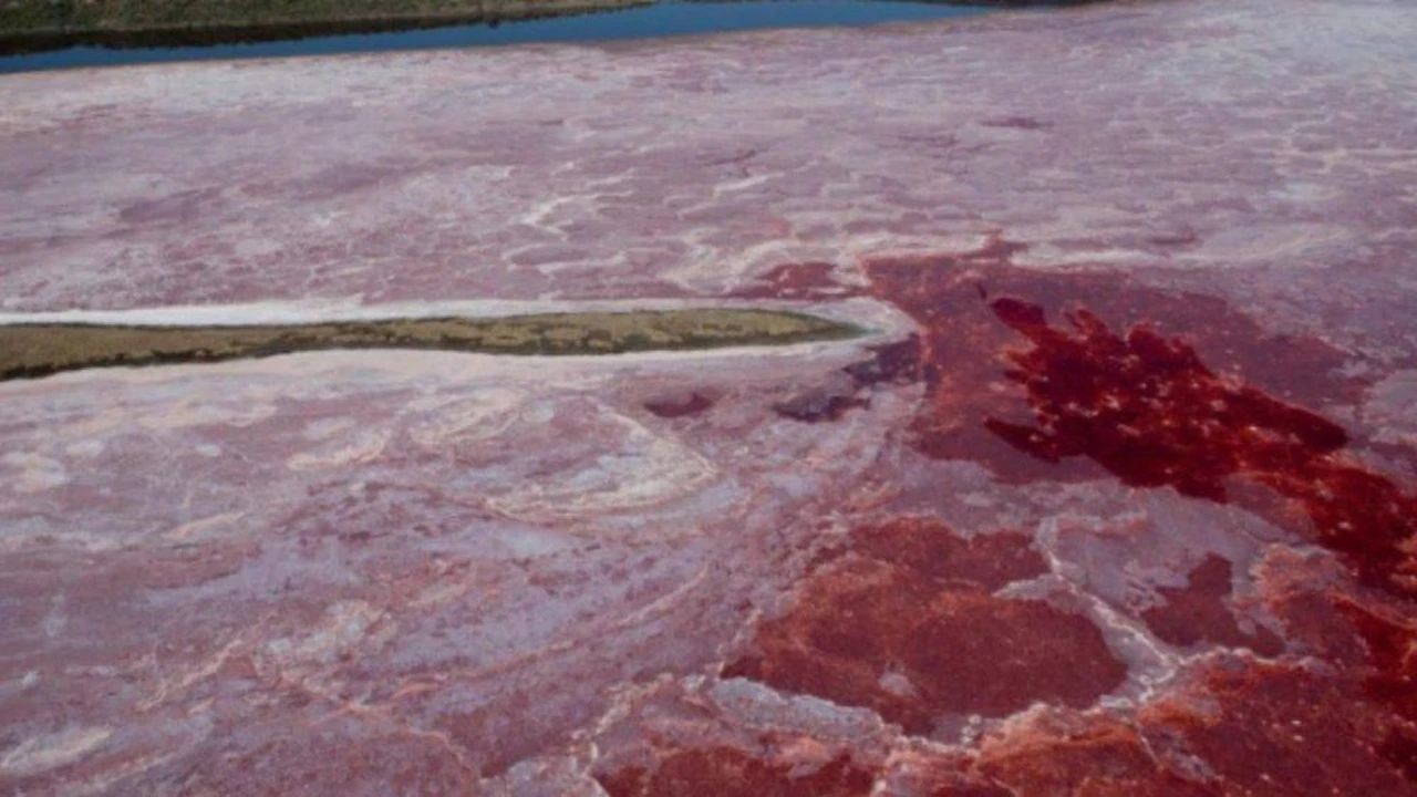 La NASA halló un lago espectacular que se creía extinto y reveló una imagen