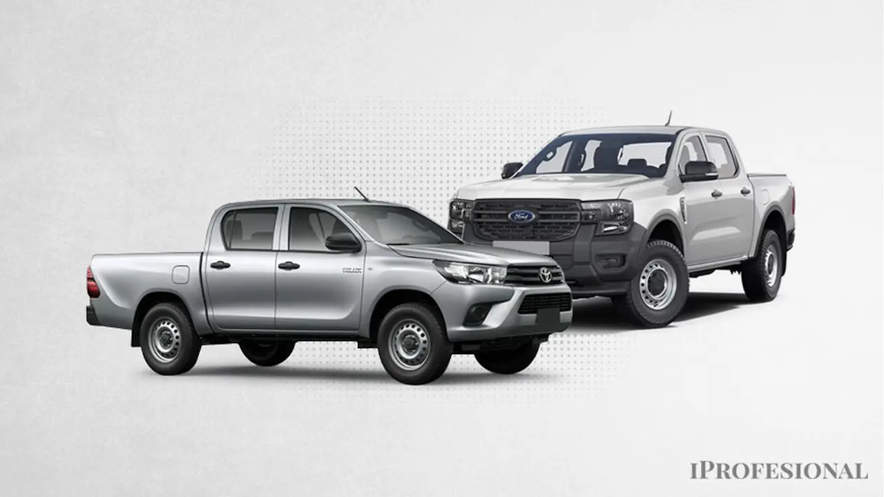 Ford Ranger XL vs Toyota Hilux DX: qué camioneta conviene comprar