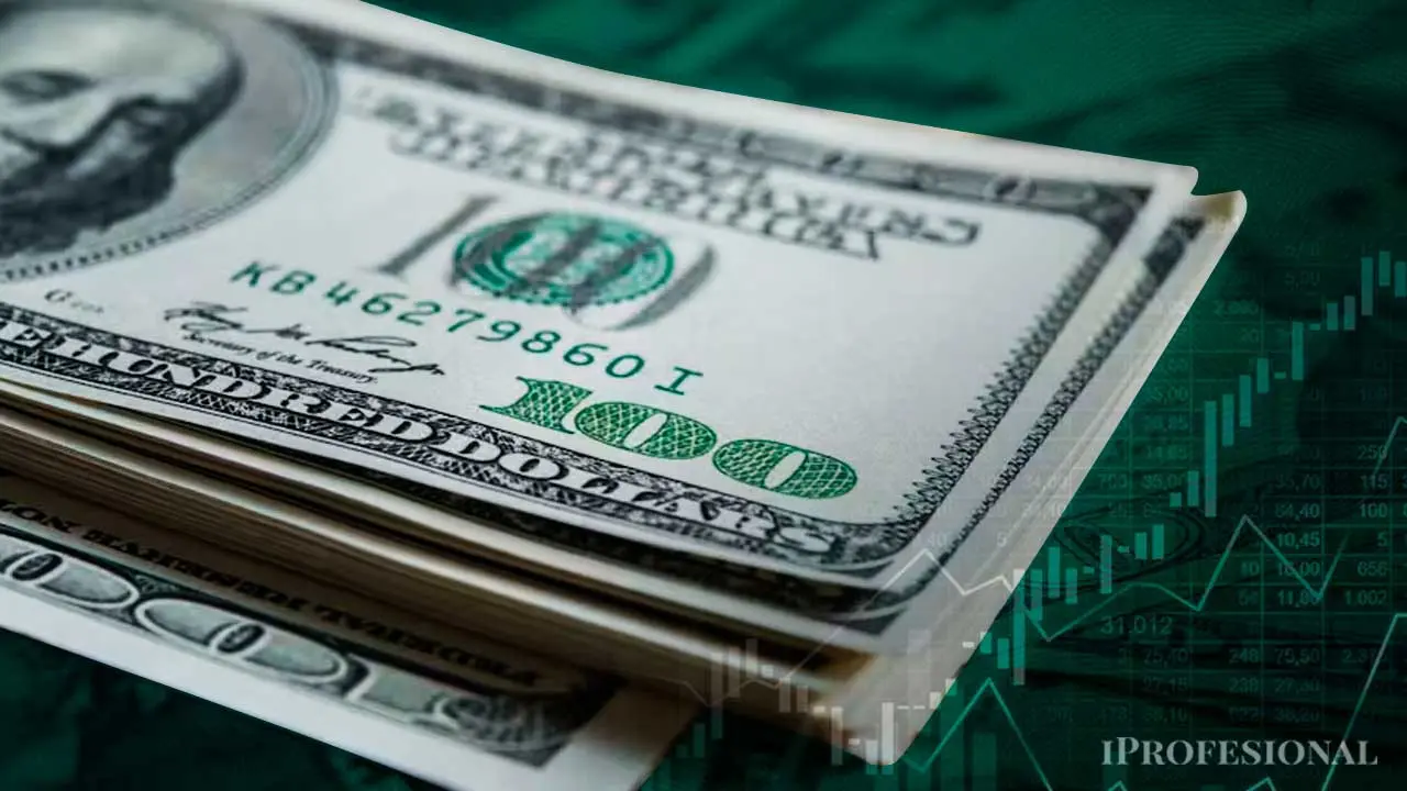 textura de billete de un dolar