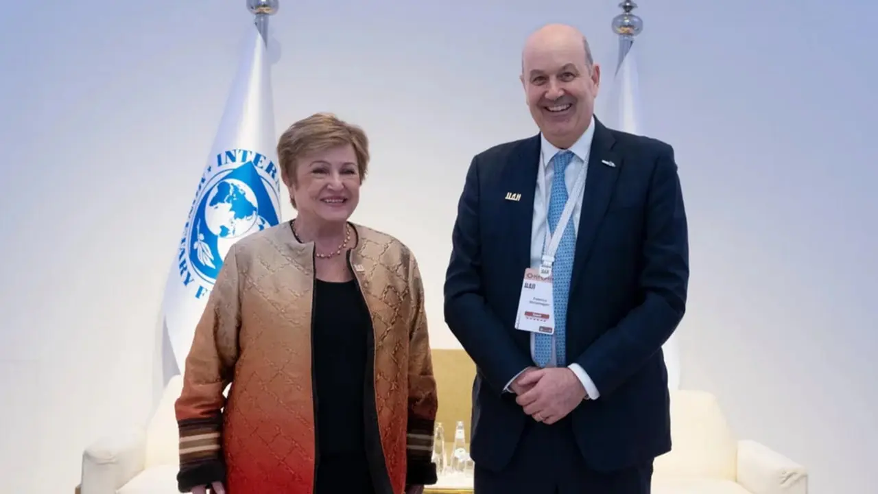 Sturzenegger se reuni� con la directora del FMI en Arabia Saudita