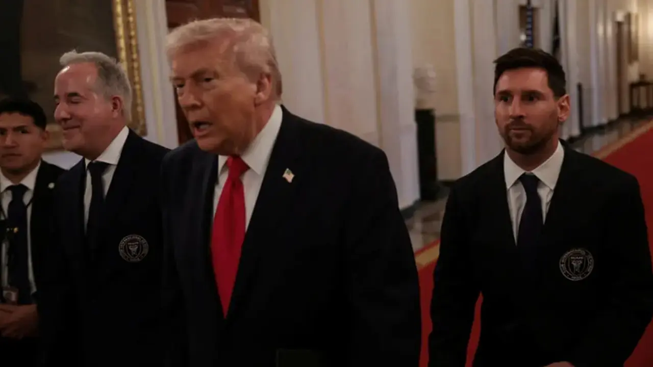 Messi en la Casa Blanca: Un encuentro en medio de tensiones internacionales