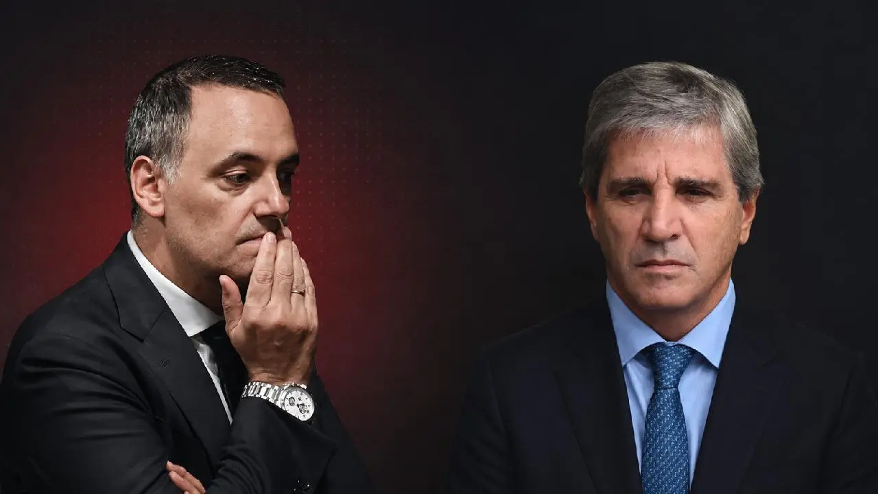 Luis Caputo est� que trina con Adorni por empa�ar su gesti�n pero una figura clave todav�a lo banca
