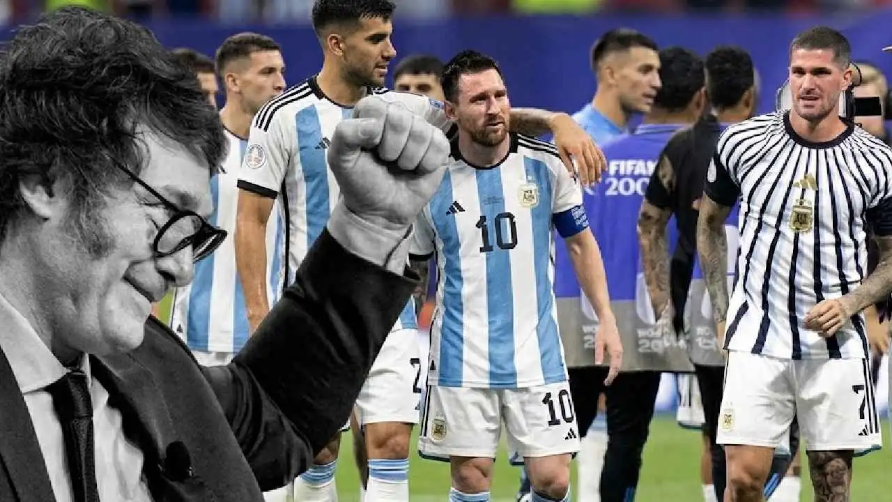 El aire que puede ganar Milei si la Selecci�n argentina se consagra en el Mundial 2026