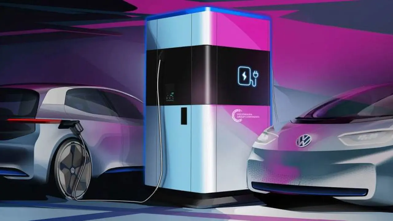 Volkswagen utilizará baterías de Tesla en sus estaciones de recarga