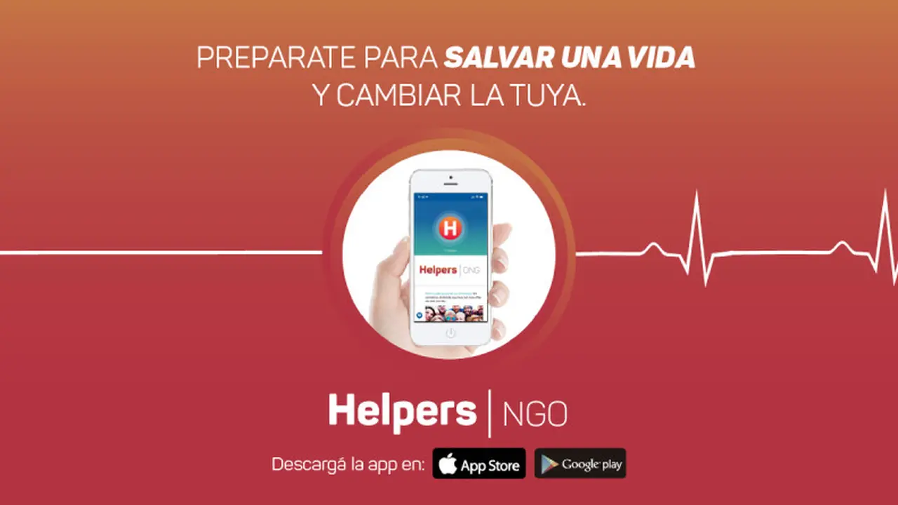 HELPERS: la app que encuentra ayuda antes que llegue la AMBULANCIA