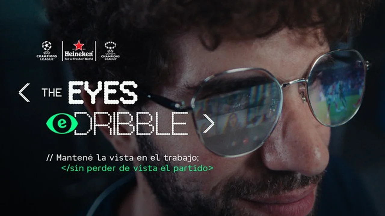 La innovación que permite mantenerse enfocado en el trabajo sin perderse las mejores jugadas de la UEFA Champions League