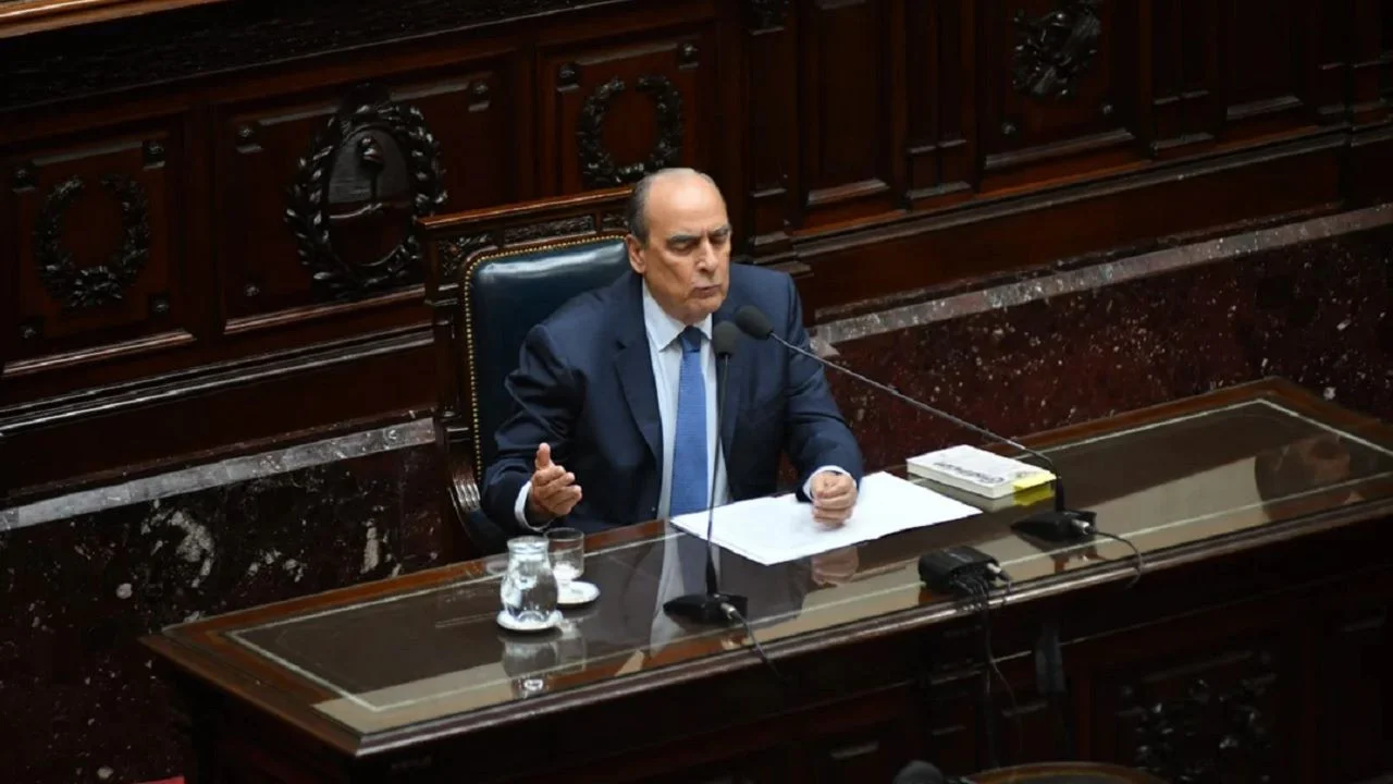 Guillermo Francos expuso en Diputados: 