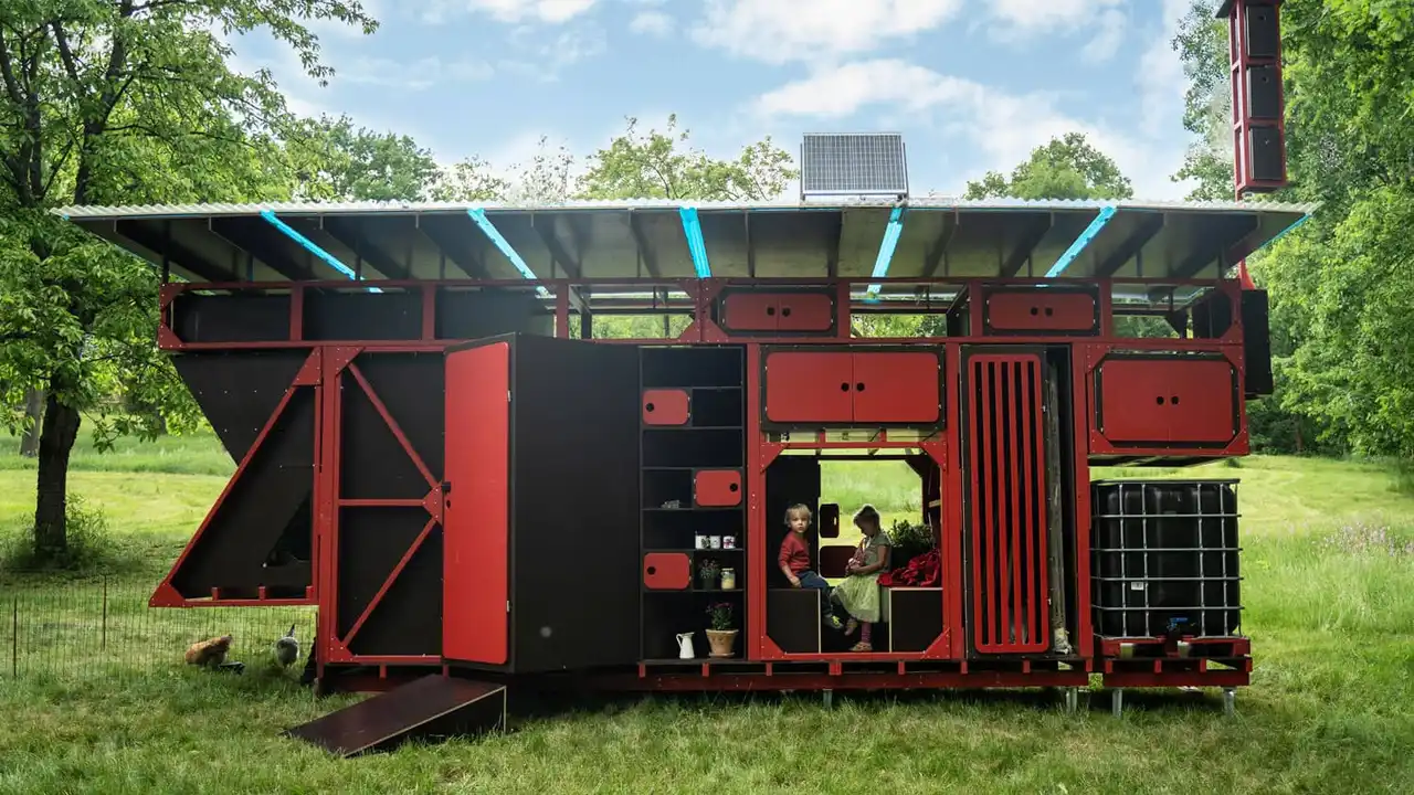 En Fotos Una Tiny House Sustentable Y Hasta Tiene Un Gallinero