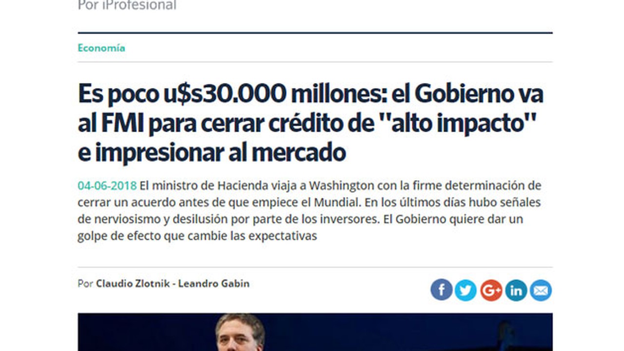 Se Confirmó El Adelanto De Iprofesional El Fondo Otorgó Un Préstamo Por U S50 000 M Y Se Acordó