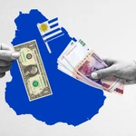 Todos huyen del peso: la exorbitante cantidad de billetes que se necesitan en Uruguay para comprar 1 dólar