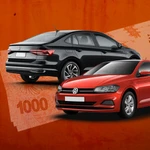 Esta plata hay que gastar para mantener un Volkswagen Virtus y un Polo, los autos chicos con y sin baúl