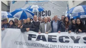 Empleados de comercio, en pie de guerra porque supermercados no pagan aumento de sueldo