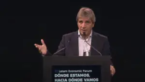 Luis Caputo: los impuestos pueden bajar por u$s550.000 millones en 7 años